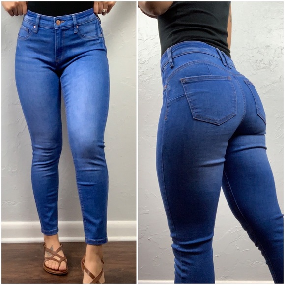 celebrity pink curvy skinny jeans